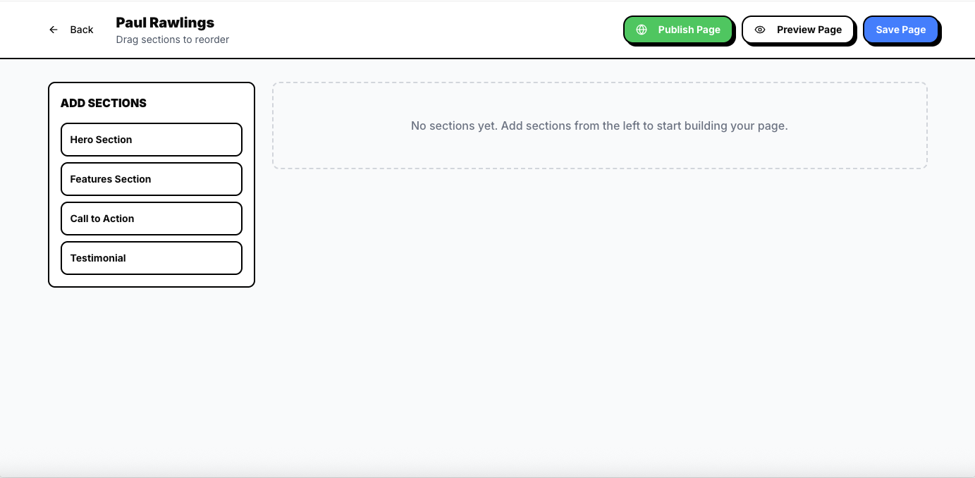 Drag-and-Drop Landing Page Builder - Image 4